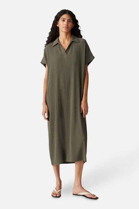 Robes manches courtes Vert - OPUS