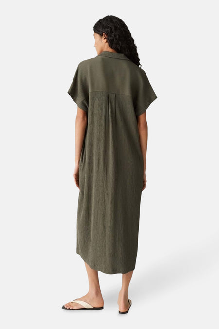 Robes manches courtes Vert - OPUS