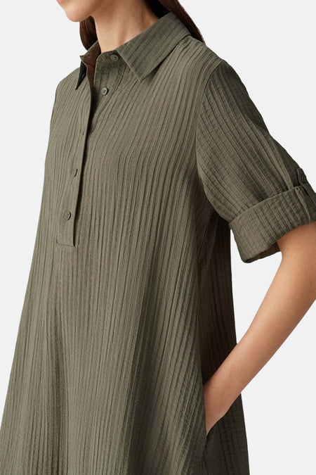 Robes manches courtes Vert - OPUS