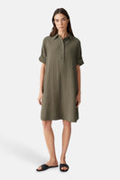 Robes manches courtes Vert - OPUS