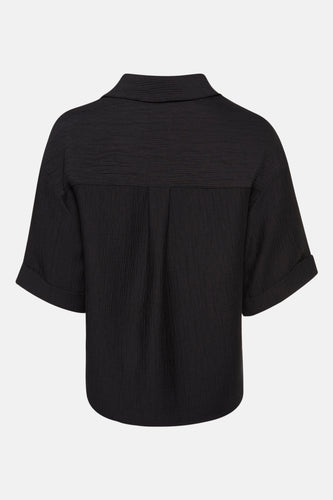 Chemise à manches courtes - noir - OPUS