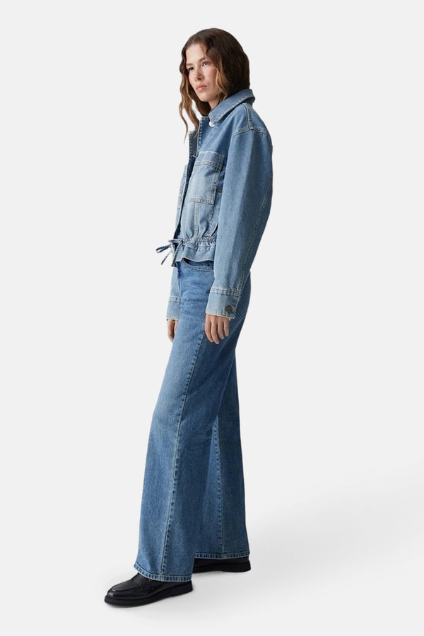 Veste en jean Mid blue denim - OPUS