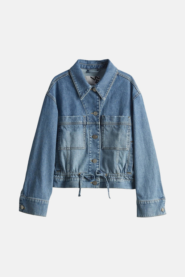 Veste en jean Mid blue denim - OPUS