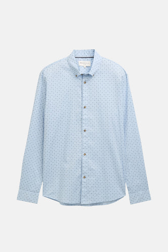 Chemise à manches longues - bleu - TOM TAILOR