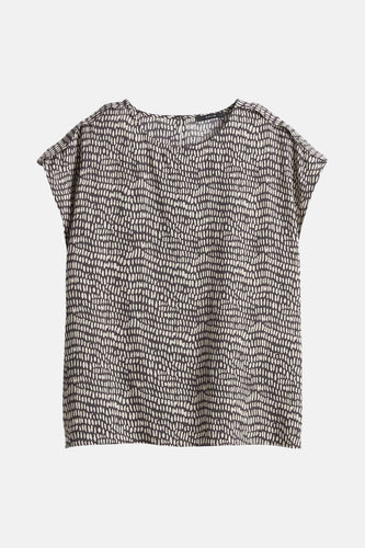 Blouse à manches courtes - brun - OPUS