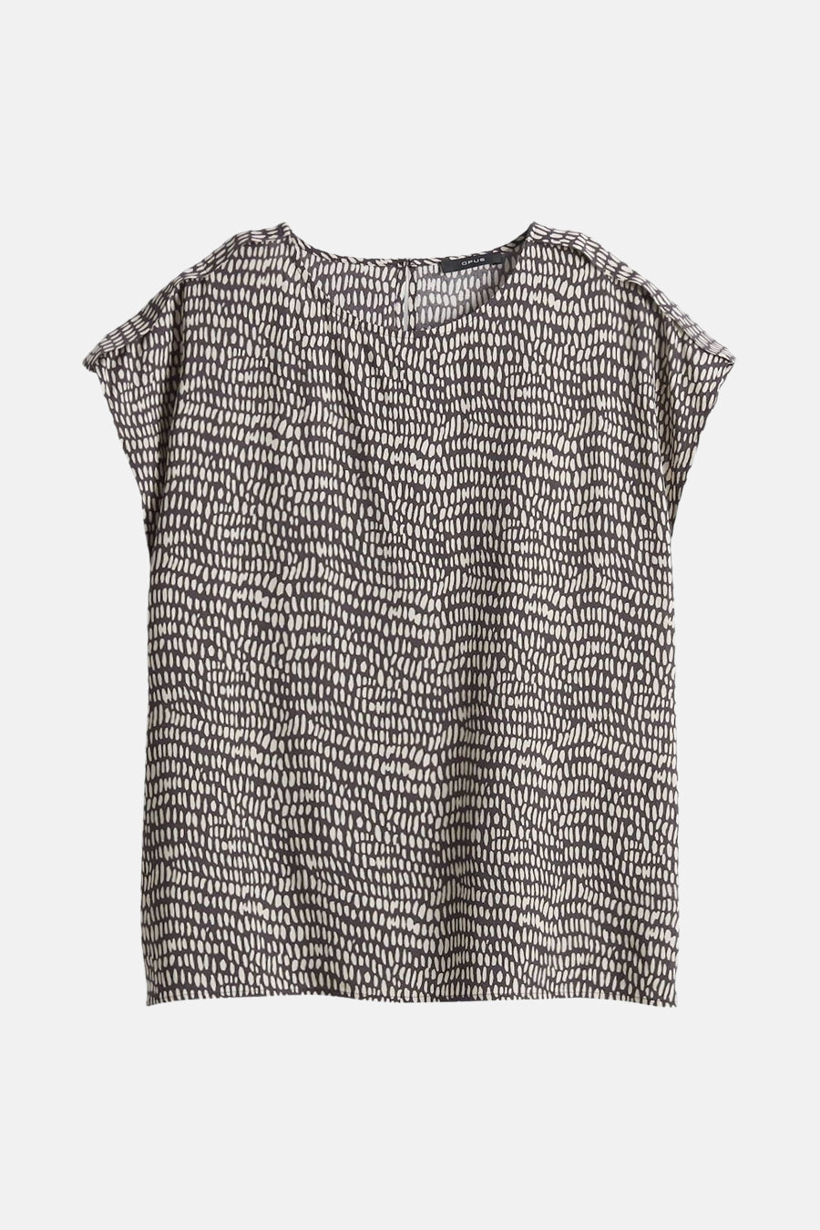 Blouse à manches courtes - brun - OPUS