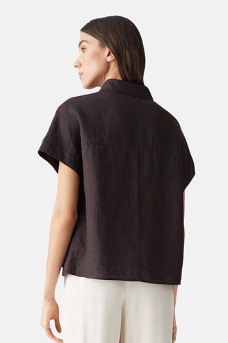 Chemise à manches courtes - brun - OPUS