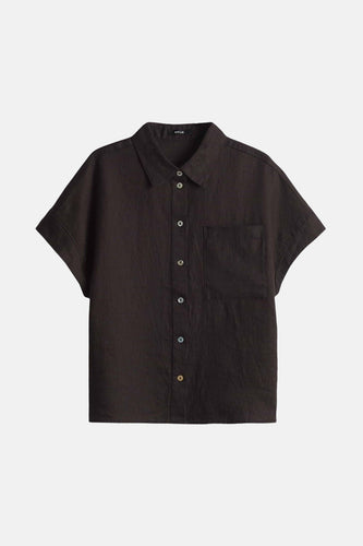 Chemise à manches courtes - brun - OPUS