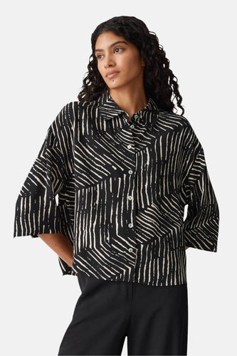 Chemise à manches longues - noir - OPUS