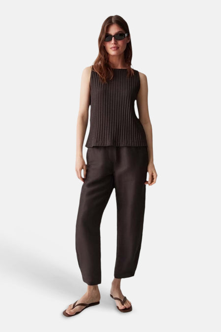 Top - brun