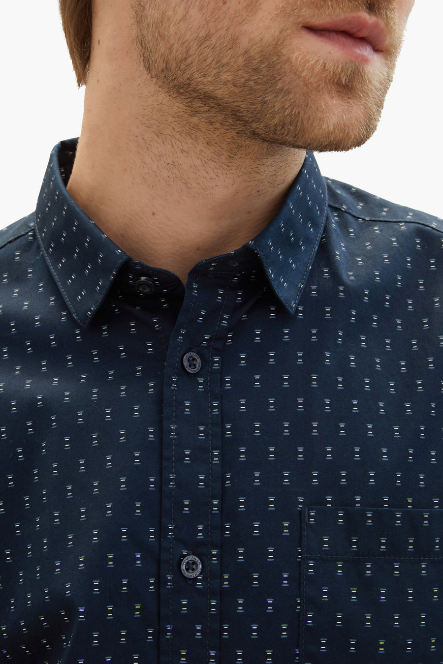 Chemise &agrave; manches longues - bleu - TOM TAILOR