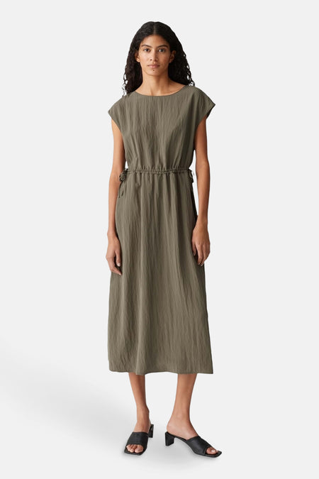 Robe à manches courtes - Kaki