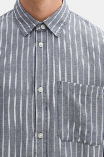 Chemise à manches longues - bleu - TOM TAILOR