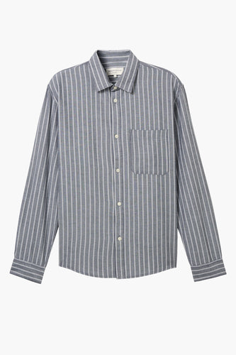 Chemise à manches longues - bleu - TOM TAILOR