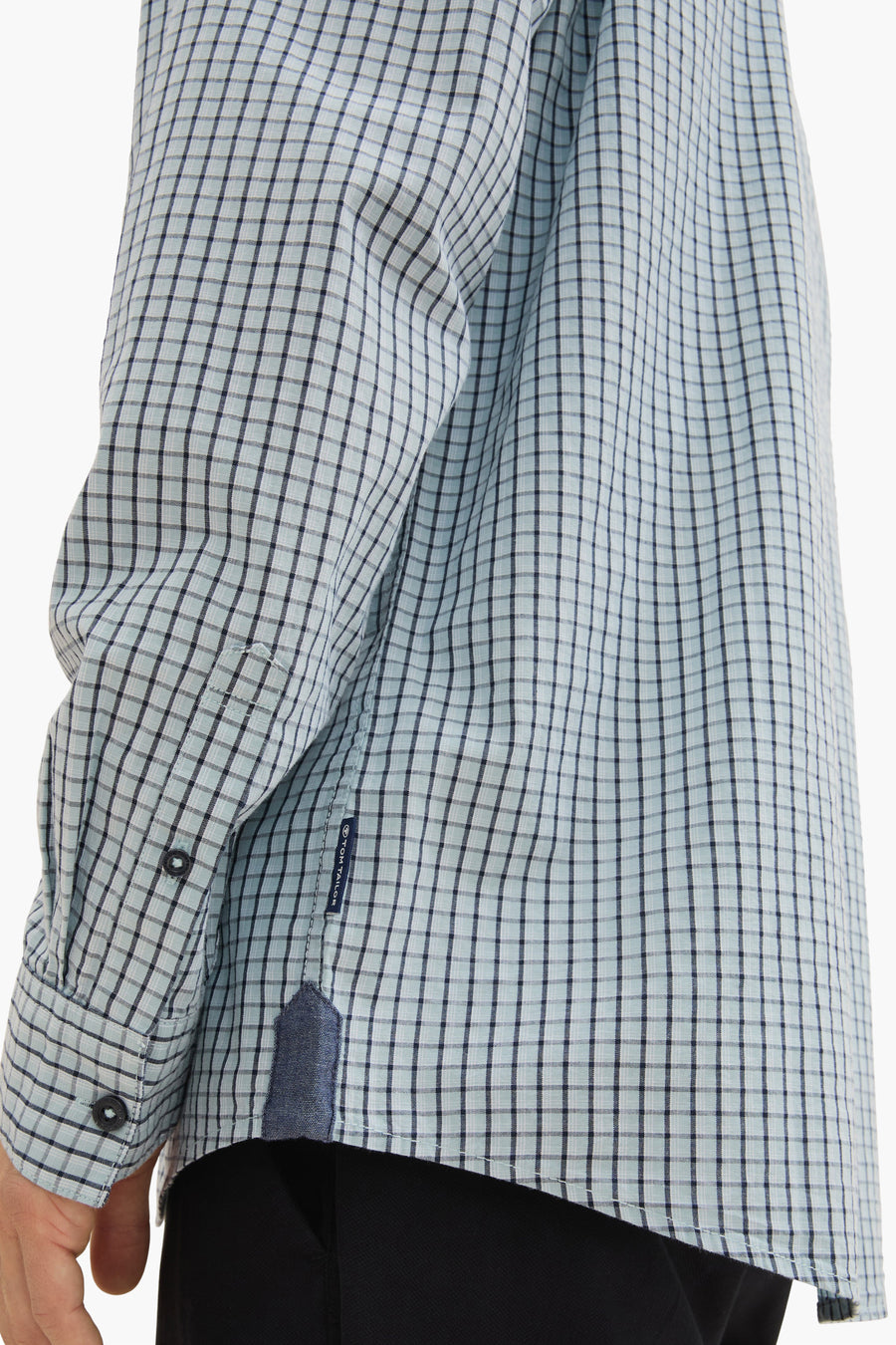 Chemise à manches longues - vert - TOM TAILOR