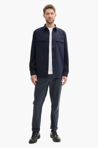 Chemise à manches longues - bleu