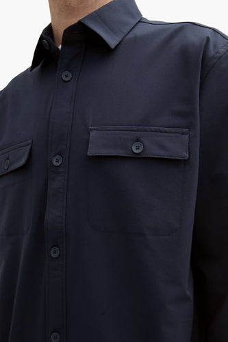 Chemise à manches longues - bleu - TOM TAILOR