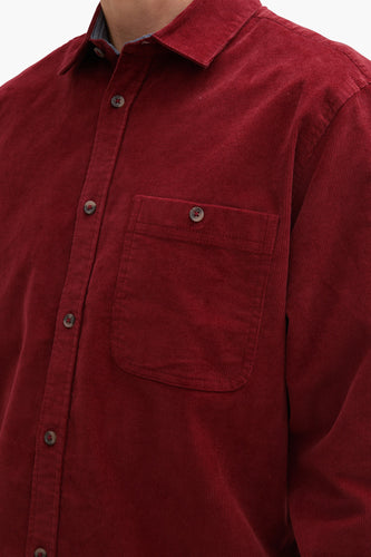 Chemise à manches longues - brique - TOM TAILOR