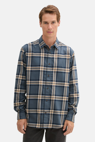 Chemise à manches longues - bleu