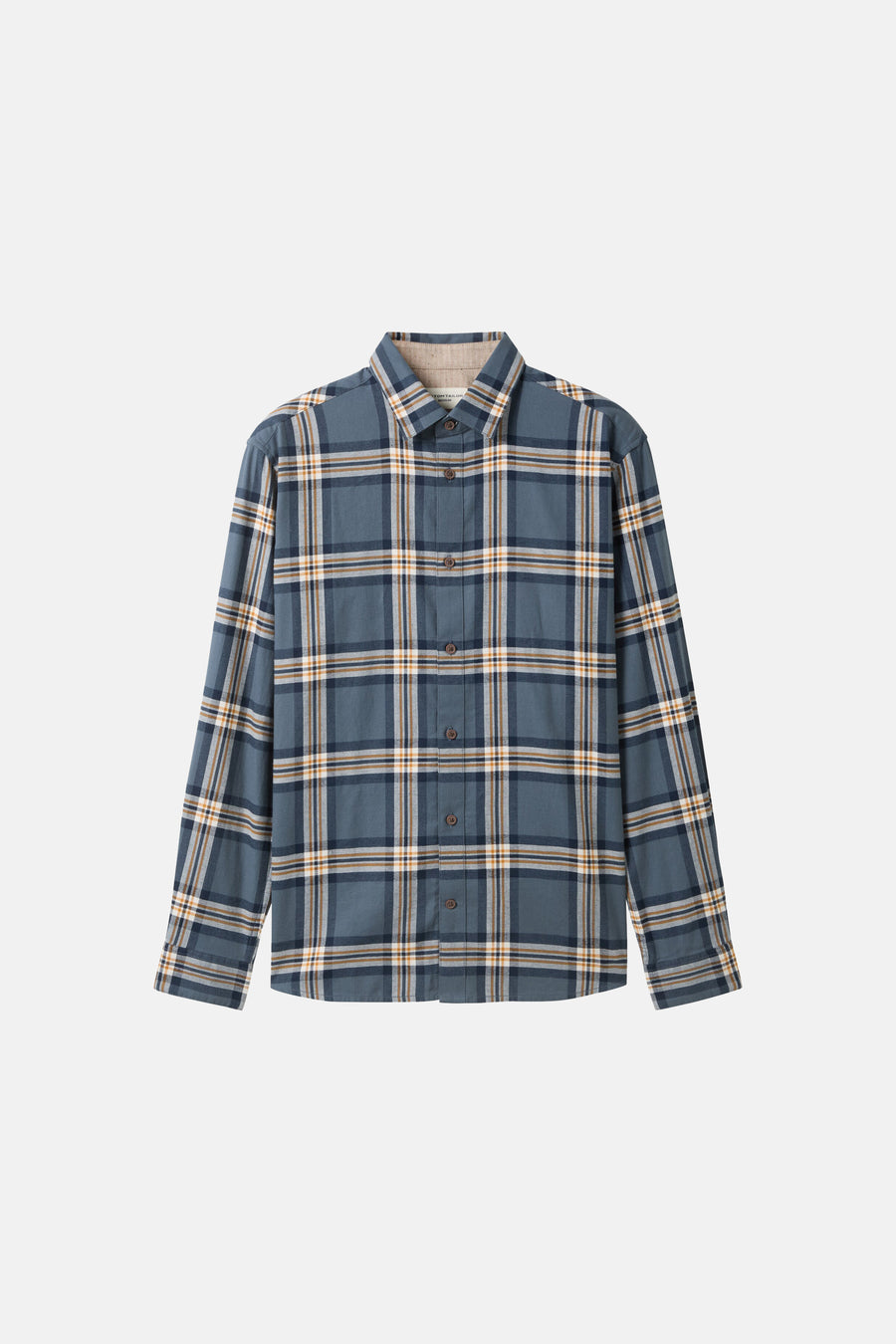 Chemise à manches longues - bleu - TOM TAILOR