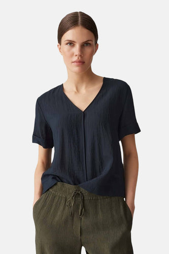 Blouse à manches courtes - Noir