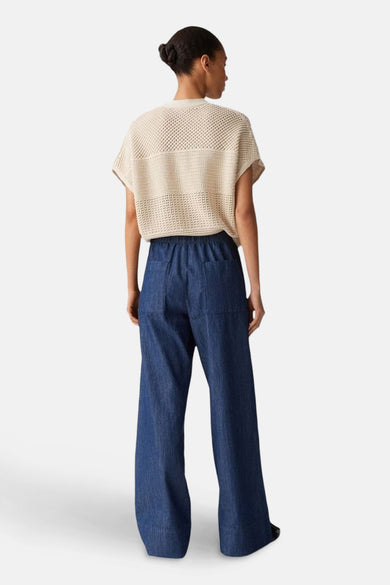 Pantalon Mid blue denim - OPUS