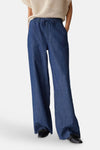 Pantalon Mid blue denim - OPUS