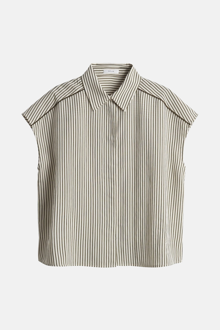 Chemise à manches courtes - écru - OPUS - 4