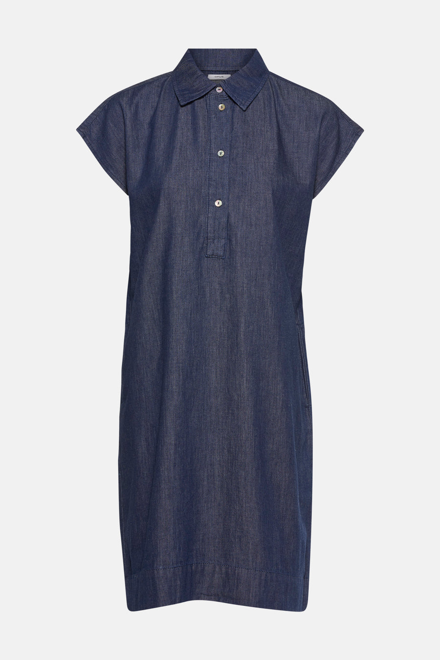 Robe à manches courtes - mid blue denim - OPUS