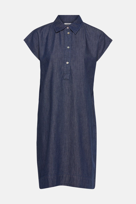 Robes manches courtes Mid blue denim - OPUS