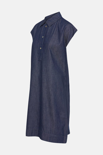 Robe à manches courtes - mid blue denim