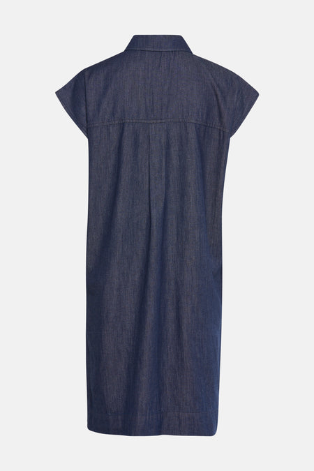 Robes manches courtes Mid blue denim - OPUS