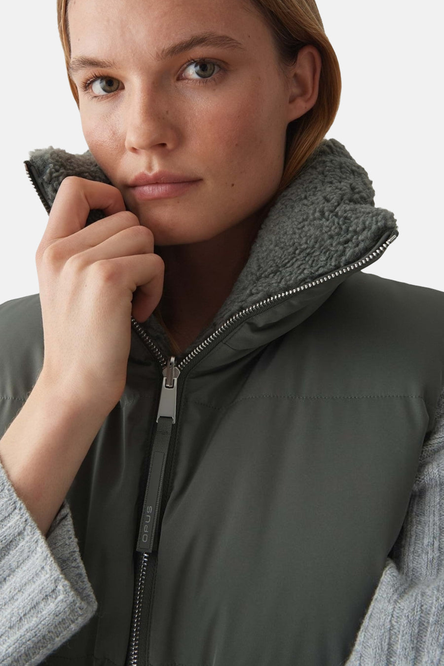 Veste sans manches - Kaki - OPUS