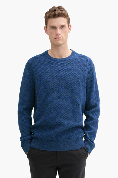Pull col O Bleu - TOM TAILOR