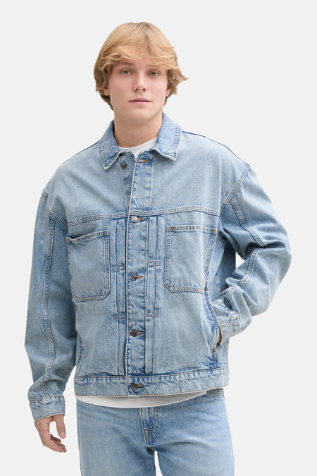 Veste en jean Light blue denim - TOM TAILOR