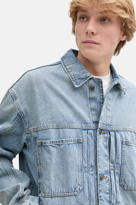Veste en jean Light blue denim - TOM TAILOR