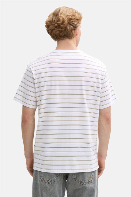 T-shirt (manches courtes) Blanc - TOM TAILOR