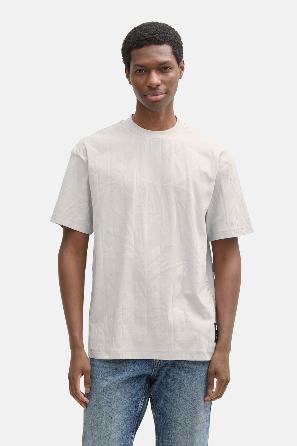 T-shirt (manches courtes) Écru - TOM TAILOR