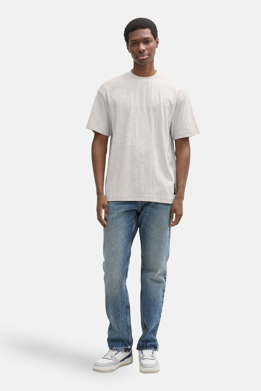 T-shirt (manches courtes) Écru - TOM TAILOR