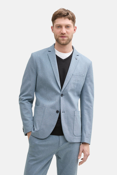 Blazer bleu - TOM TAILOR
