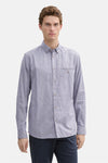 Chemise (manches longues) Gris - TOM TAILOR