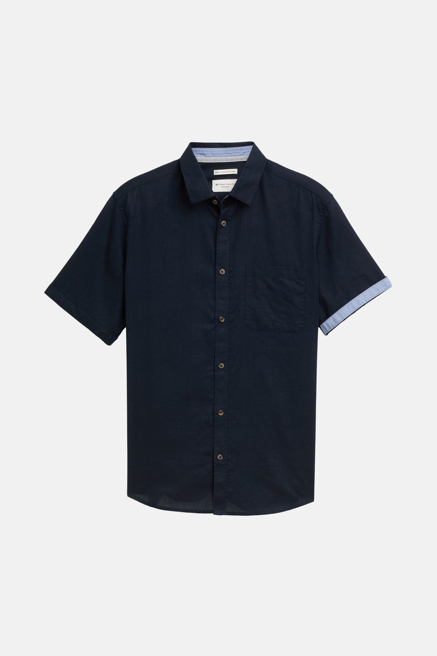 Chemise à manches courtes - Bleu foncé