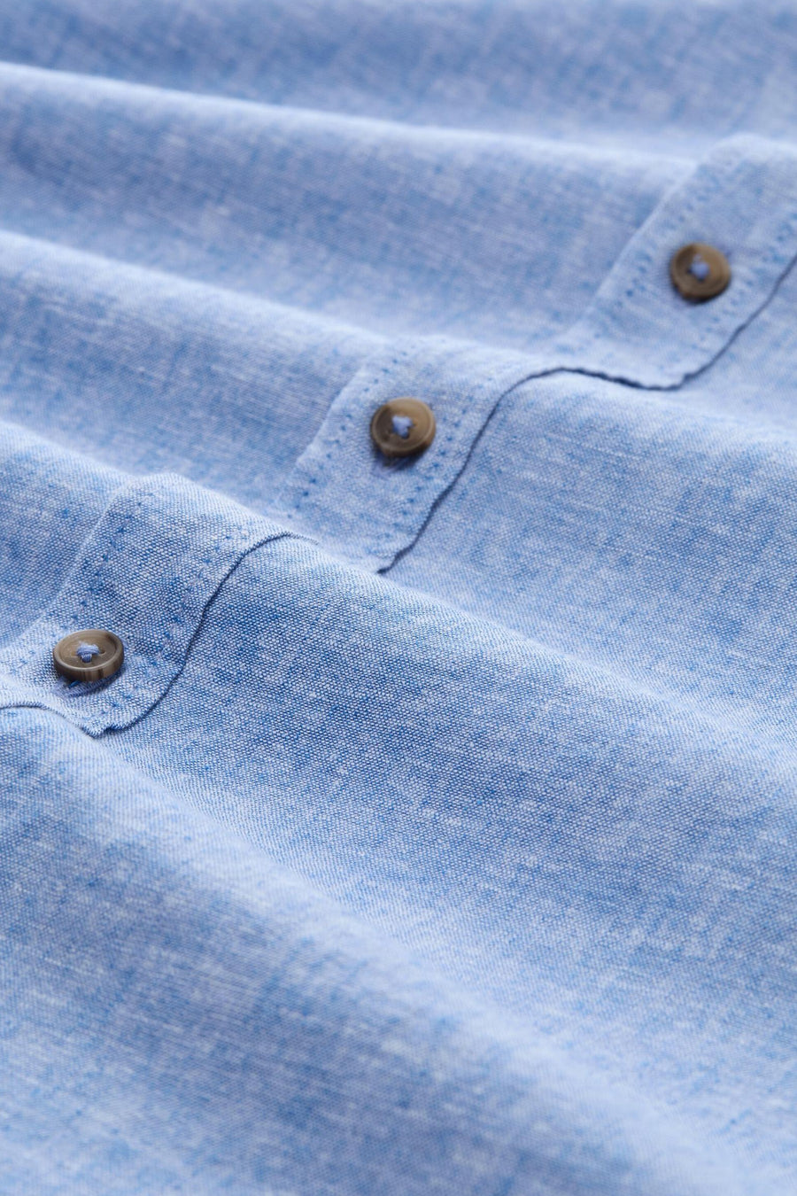 Chemise à manches courtes - bleu - TOM TAILOR