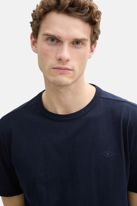 T-shirt à manches courtes - Bleu foncé