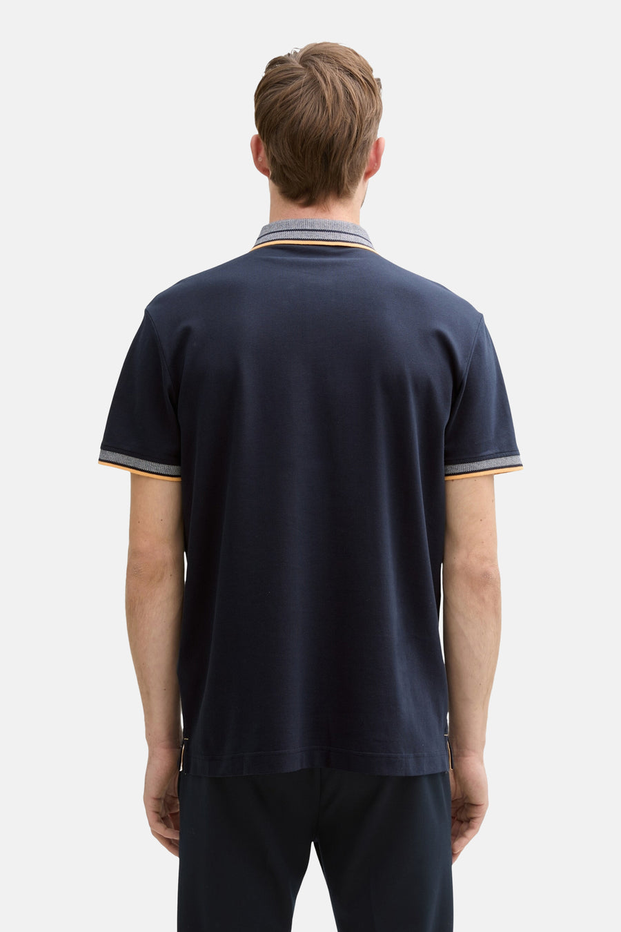 Polo à manches courtes - Bleu foncé - TOM TAILOR - 3