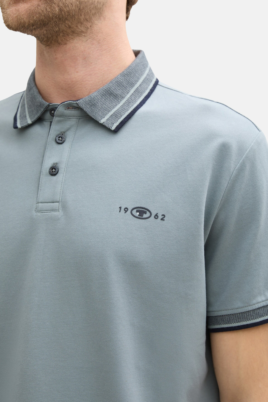 Polo à manches courtes - bleu - TOM TAILOR