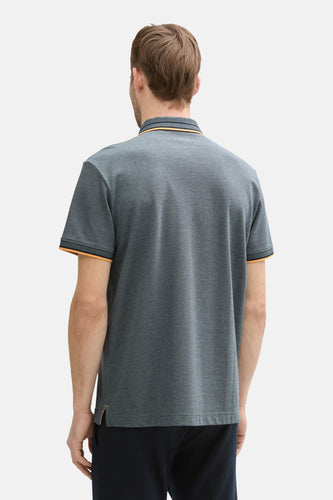 Polo à manches courtes - bleu - TOM TAILOR