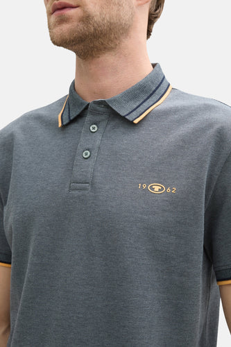 Polo à manches courtes - bleu - TOM TAILOR