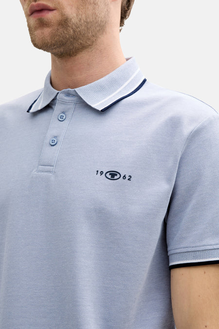 Polo à manches courtes - bleu