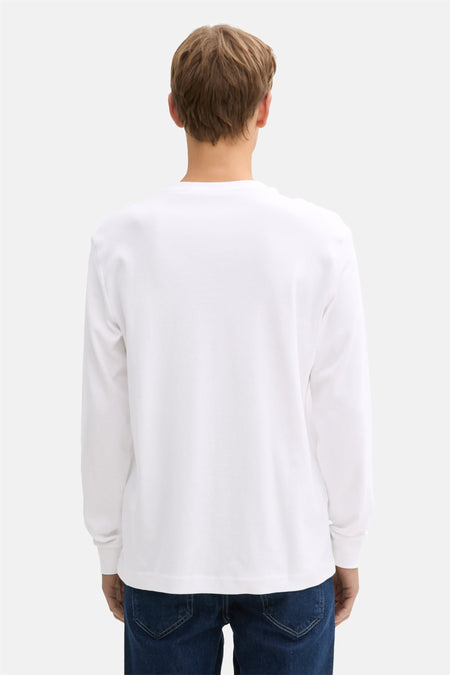 T-shirt (manches courtes) Blanc - TOM TAILOR